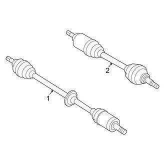 Hyundai OE - Front Suspension - Drive Axles
