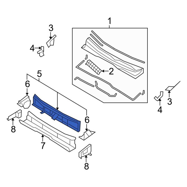 Cowl Panel