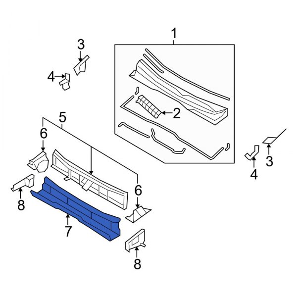 Cowl Panel