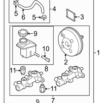 Hyundai OE - Cowl - Components on Dash Panel