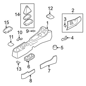 Hyundai OE - Center Console