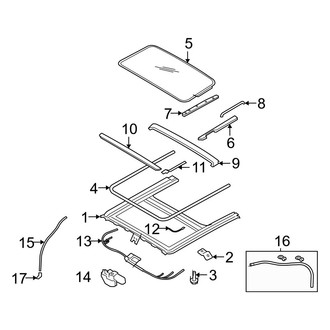 Hyundai OE - Roof - Sunroof