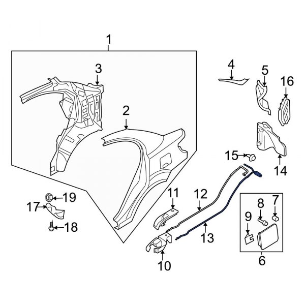 Deck Lid Release Cable