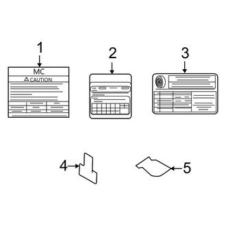 Hyundai OE - Information Labels - Labels