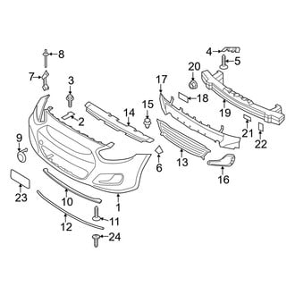 Hyundai OE - Front Bumper & Grille - Bumper & Components