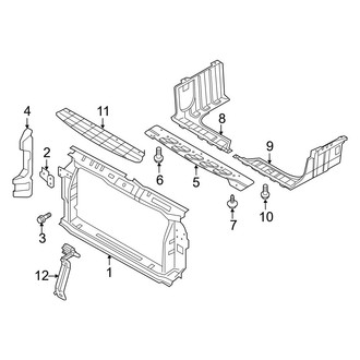 Hyundai OE - Radiator Support