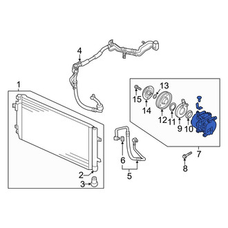 Hyundai OE - A/C Compressor