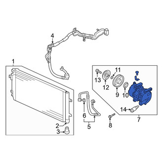 Hyundai OE - A/C Compressor