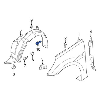 Hyundai OE - Fender Liner Bolt