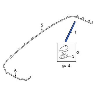 Hyundai OE - Radio Antenna Mast