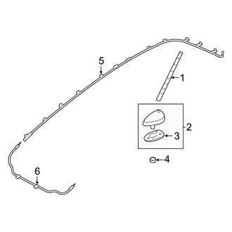 Hyundai OE - Electrical - Antenna