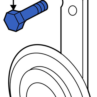 Hyundai OE - Horn Mount Bolt
