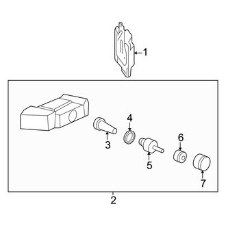 Hyundai OE - Electrical - Tire Pressure Monitor Components (GLS / GS / SE)