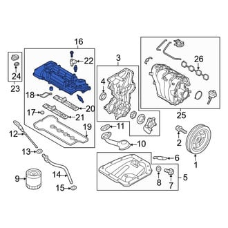 Hyundai OE - Engine Valve Cover
