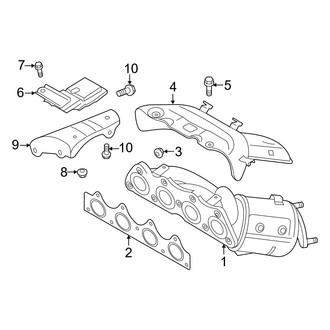 Hyundai OE - Exhaust System - Manifold