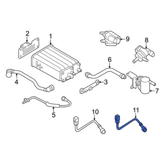 Hyundai OE - Rear Oxygen Sensor