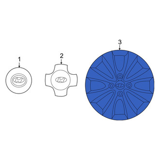 Hyundai OE - Wheel Cover