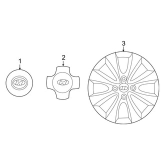 Hyundai OE - Wheels - Covers & Trim