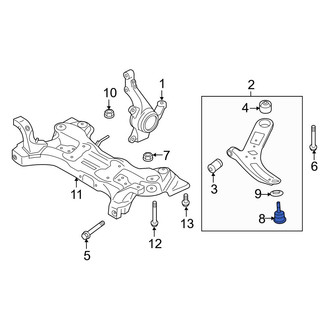 Hyundai OE - Front Suspension Ball Joint