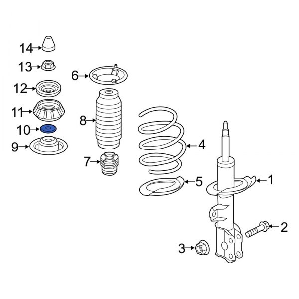 Suspension Strut Bearing