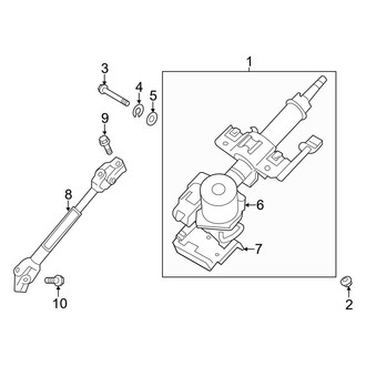 Hyundai OE - Steering Column Assembly