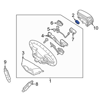 Hyundai OE - Steering Wheel Nut