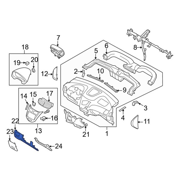 Instrument Panel Trim Panel