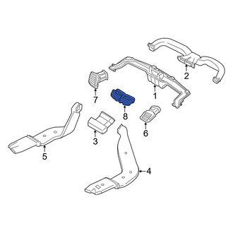 Hyundai OE - Center Dashboard Air Vent