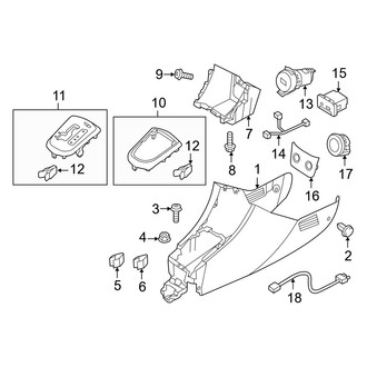 Hyundai OE - Front Console