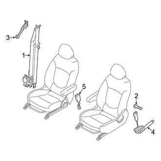 Hyundai OE - Restraint Systems - Front Seat Belts