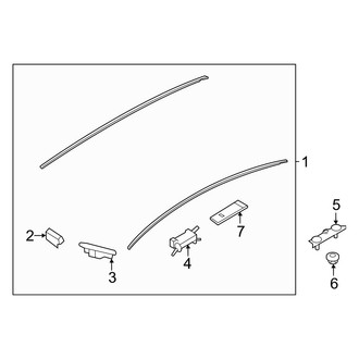 Hyundai OE - Roof - Exterior Trim
