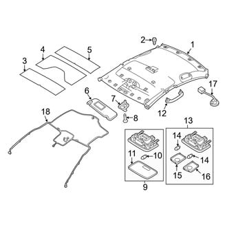 Hyundai OE - Roof - Interior Trim (GS / SE)