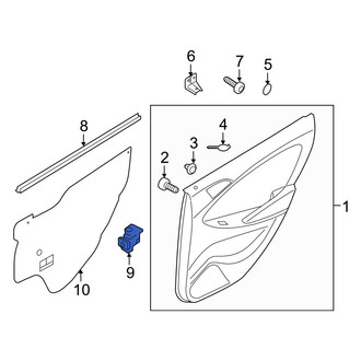 Hyundai OE - Rear Door Window Switch