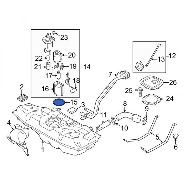 Fuel Pump Tank Seal