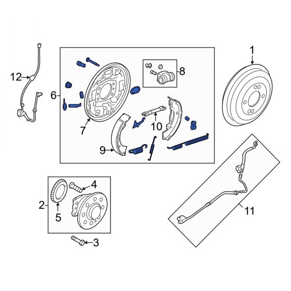 Drum Brake Assembly