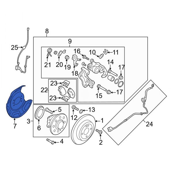 Brake Dust Shield