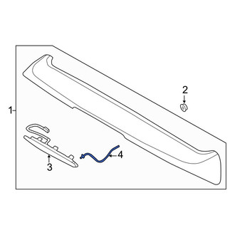 Hyundai OE - Rear Back Glass Washer Nozzle