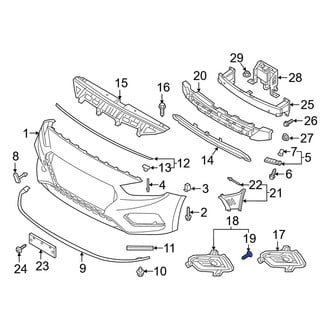Hyundai OE - Center High Mount Stop Light Screw