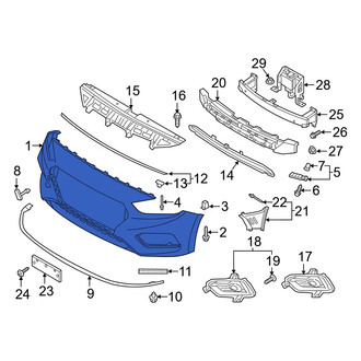 Hyundai OE - Front Bumper Cover