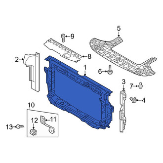 Hyundai OE - Front Radiator Support Panel