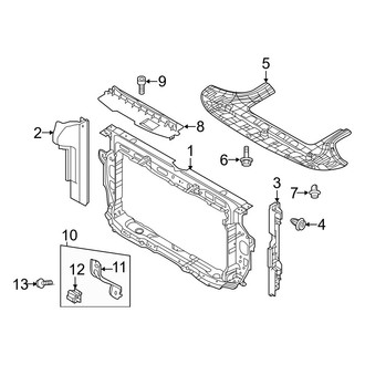 Hyundai OE - Radiator Support