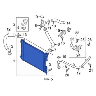 Hyundai OE - Radiator