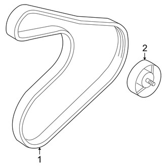 Hyundai OE - Cooling - Belts & Pulleys (Limited / SE / SEL)