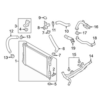 Hyundai OE - Cooling - Radiator & Components