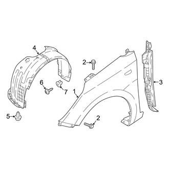 Hyundai OE - Fender - Exterior Trim