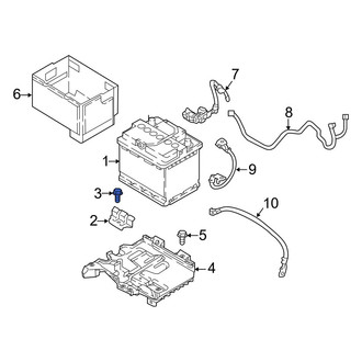 Hyundai OE - Battery Hold Down Bolt