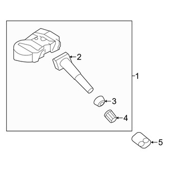 Hyundai OE - Electrical - Tire Pressure Monitor Components