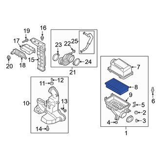 Hyundai OE - Engine Air Filter