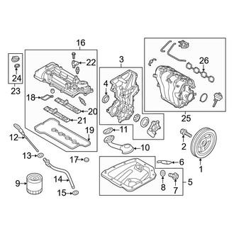 Hyundai OE - Engine / Transaxle - Engine Parts