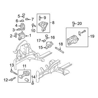 Hyundai OE - Engine / Transaxle - Engine & Transmission Mounting